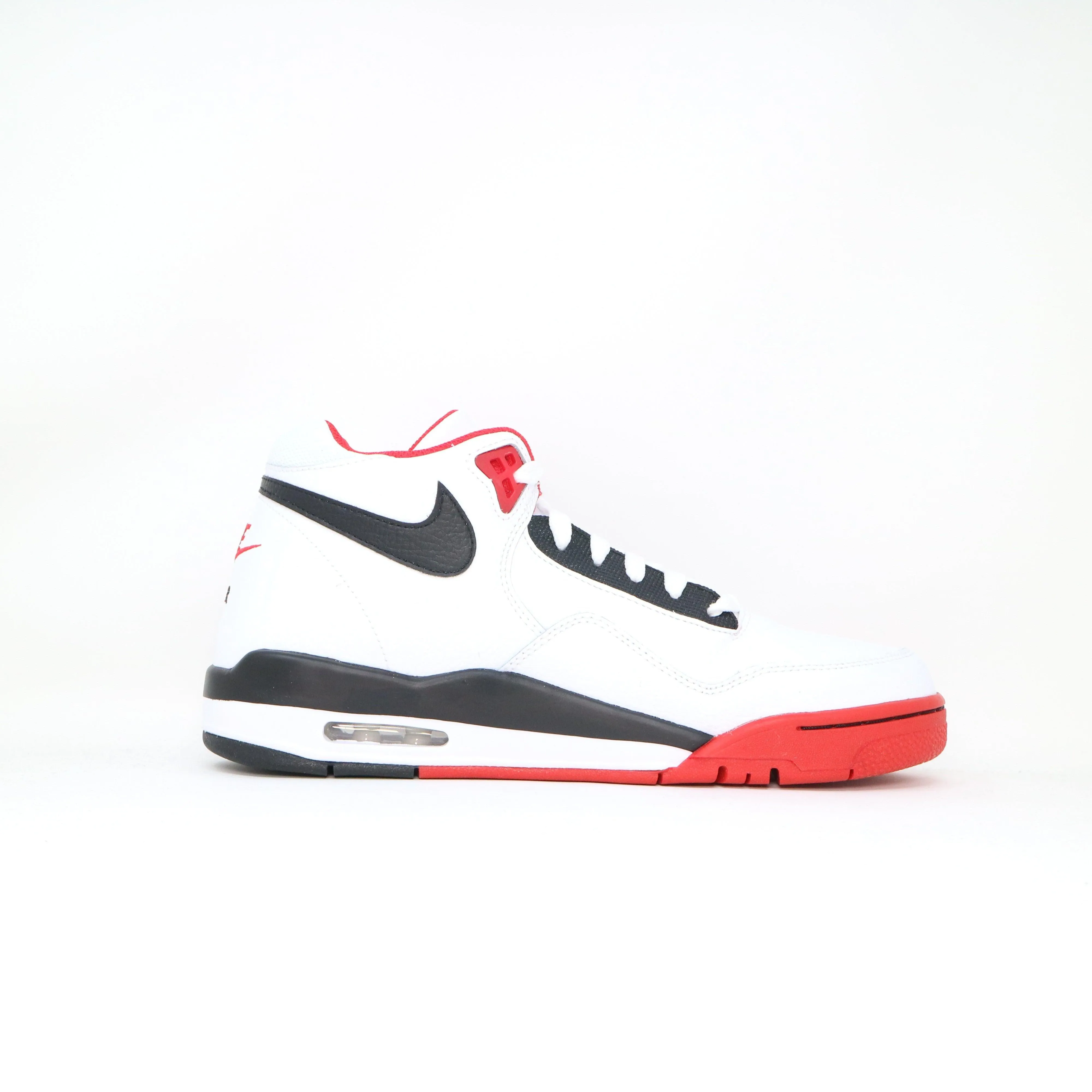 360-Control Men's Nike Flight Legacy White Red Leather