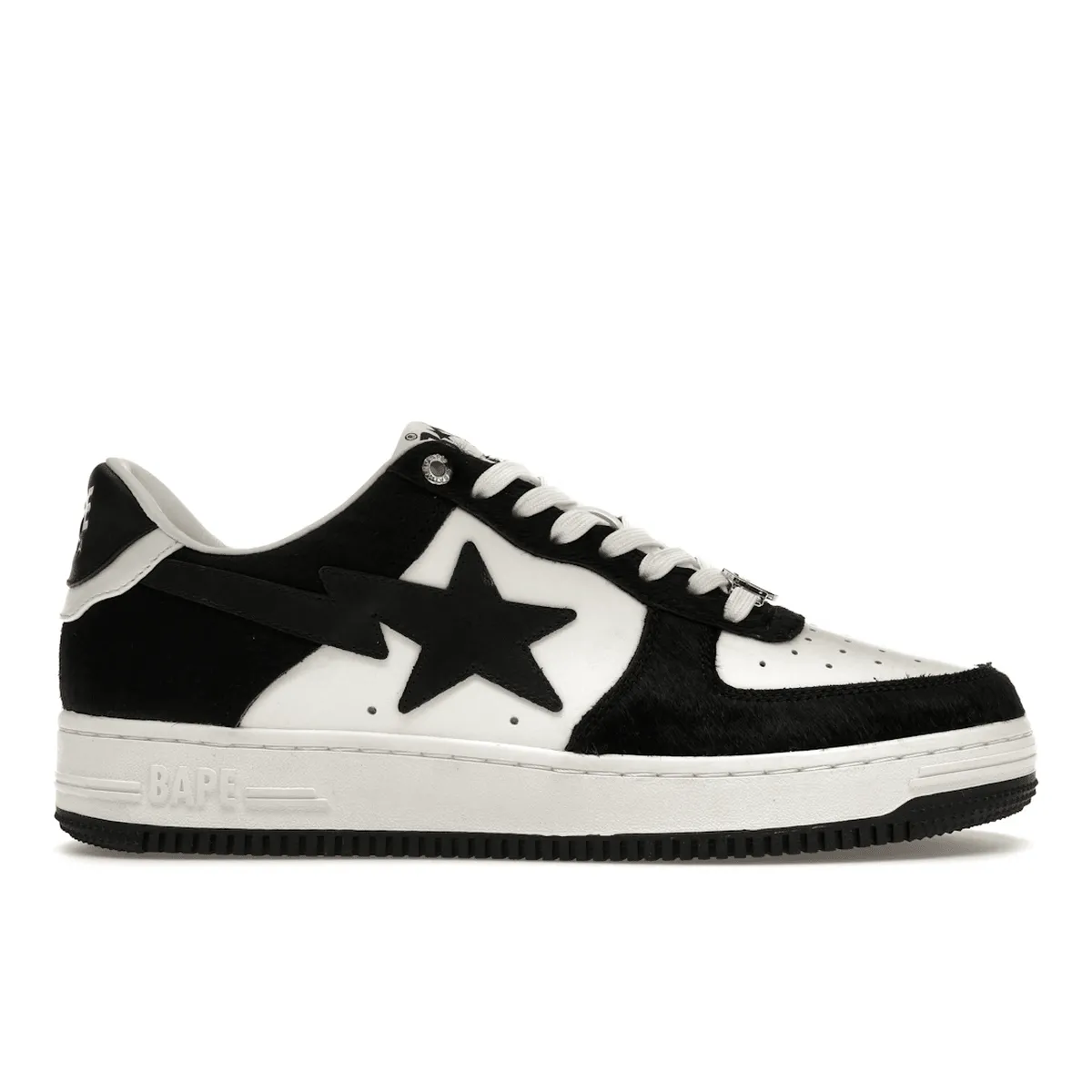 A Bathing Ape Bape Sta Black Calf Hair Calm Mood King Strong