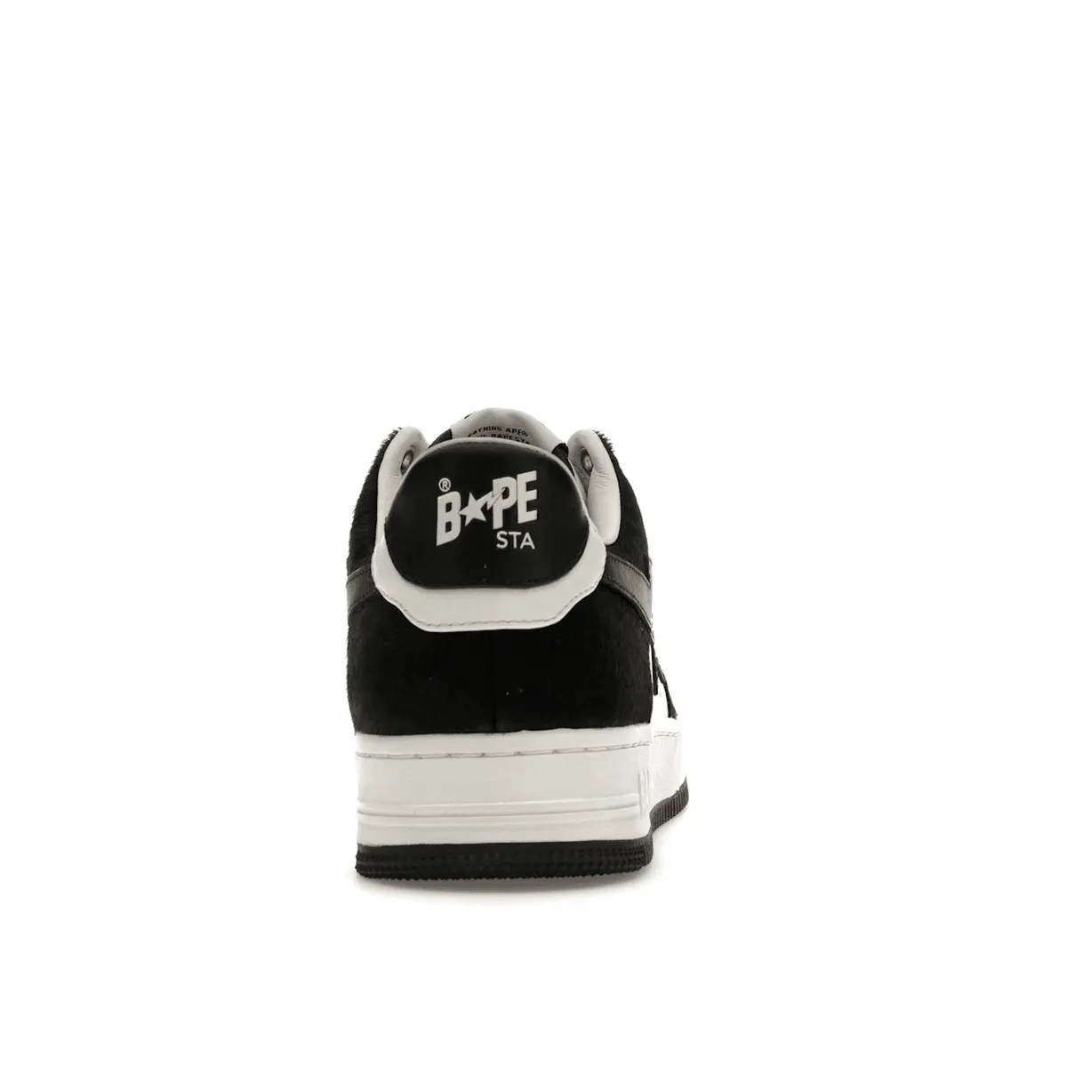 A Bathing Ape Bape Sta Black Calf Hair Step-Free