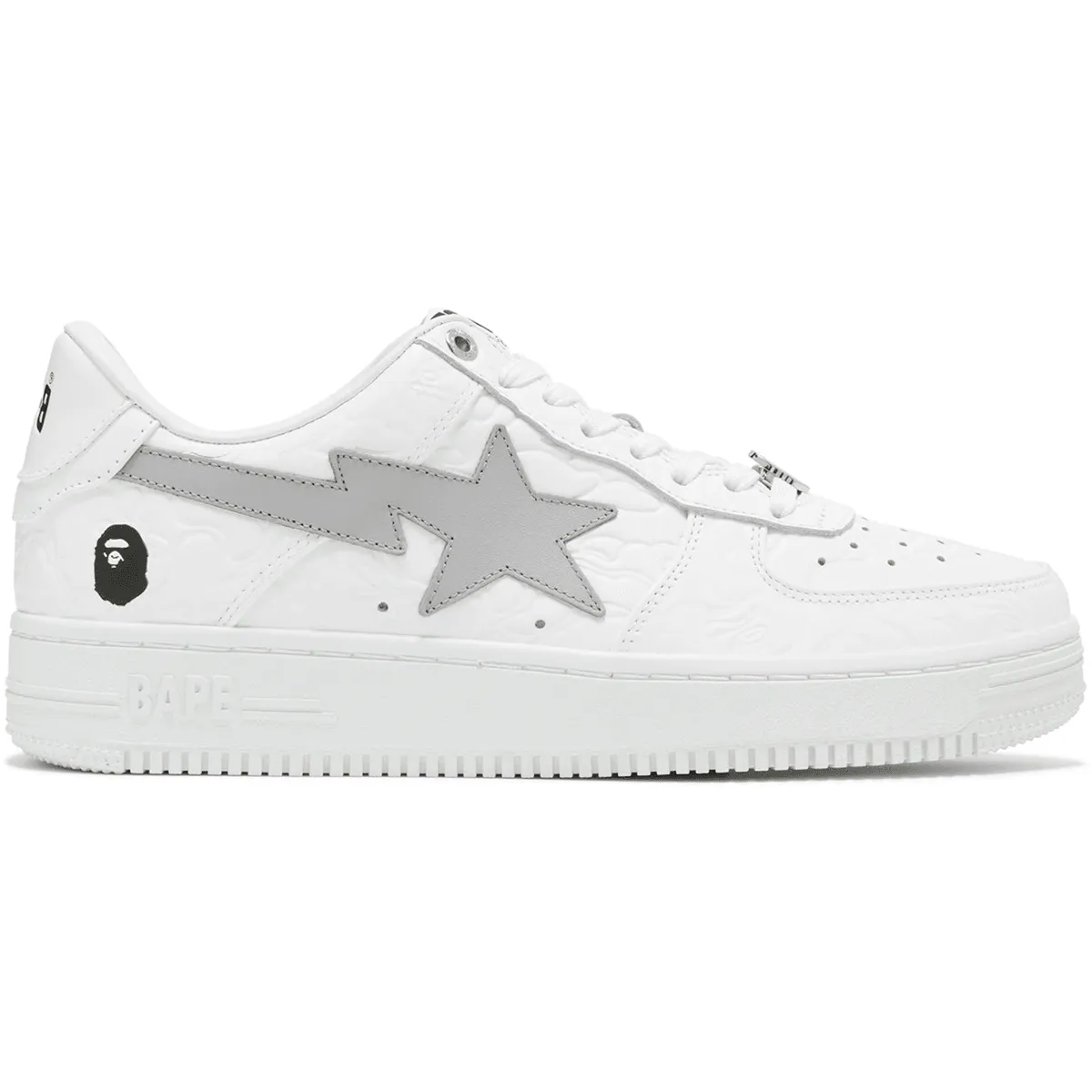 A Bathing Ape Bape Sta Low #3 Line Camo White Soft Lining