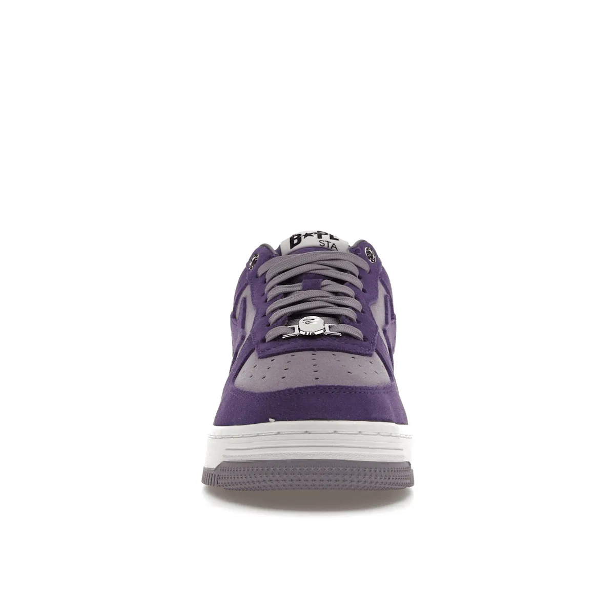 A Bathing Ape Bape Sta Suede Purple Comfort Outsole