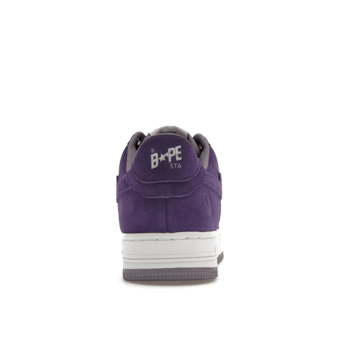 A Bathing Ape Bape Sta Suede Purple Comfort Outsole