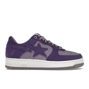A Bathing Ape Bape Sta Suede Purple Matte Base