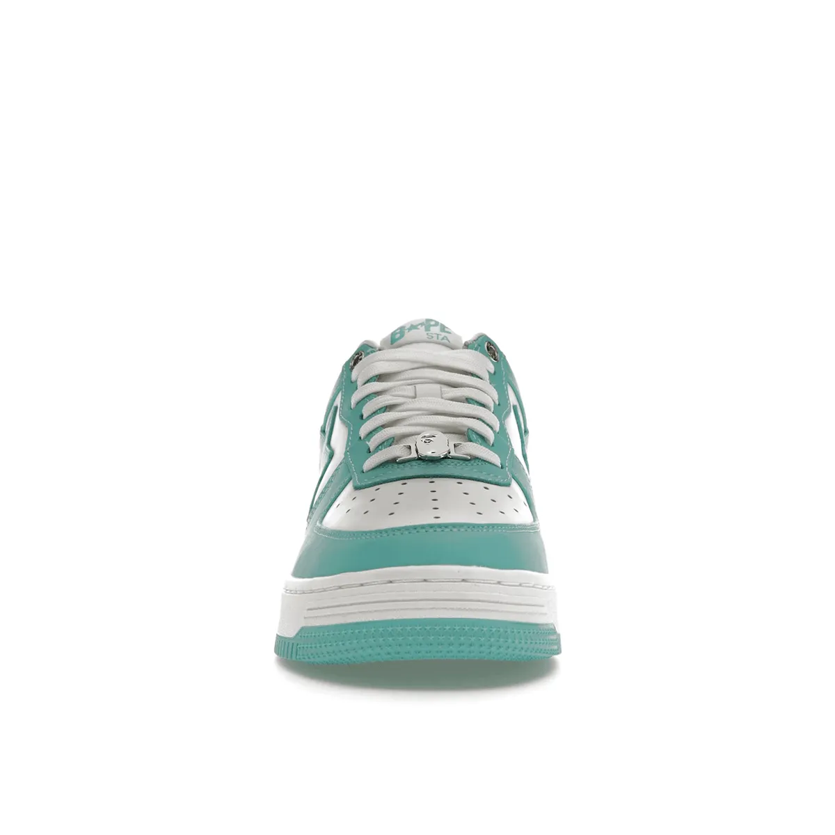 A Bathing Ape Bape Sta White Green Heel-Armor