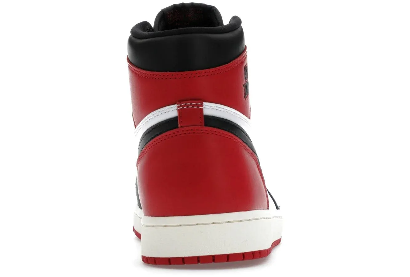 Active Nike Air Jordan 1 Retro High OG Black Toe Reimagined