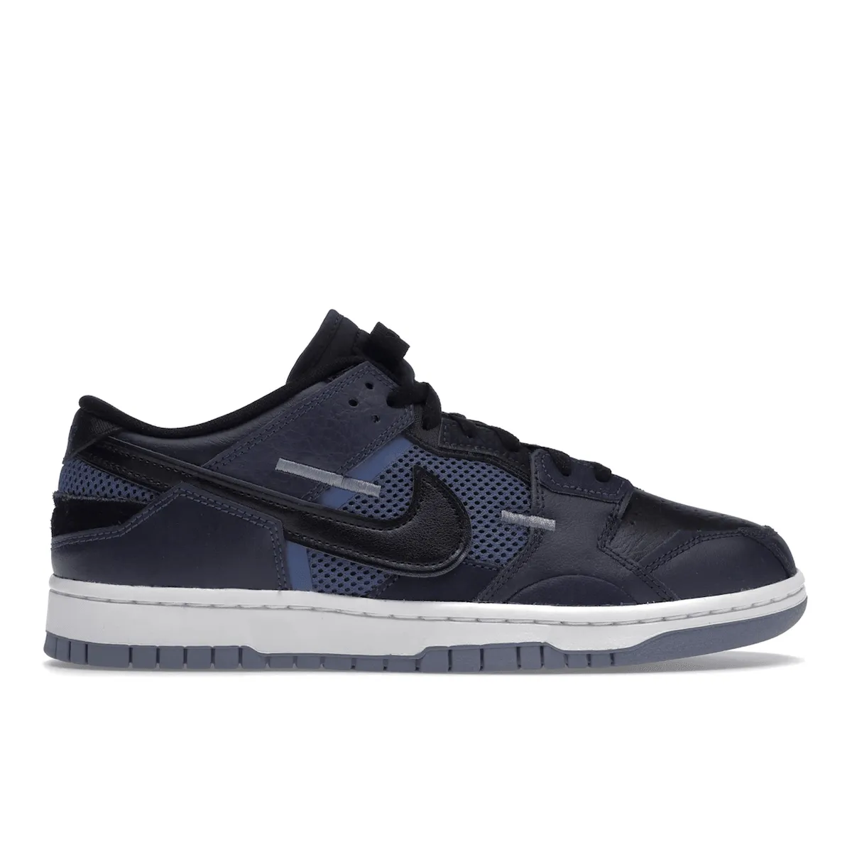Daily Explorer Lunch Walk Nike Dunk Low Scrap Black Navy