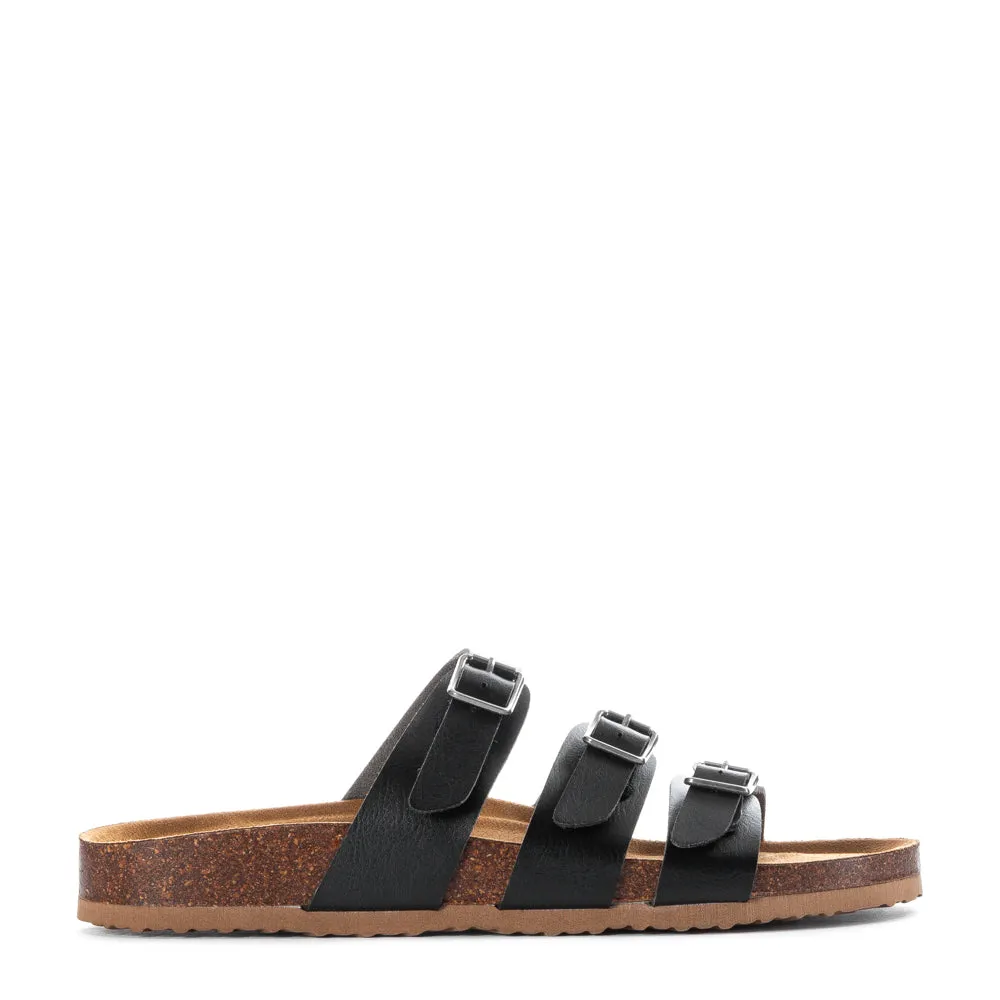 Sporty Look Boulder Footbed Slide - Womens