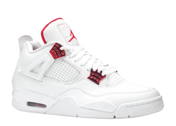 Adaptive Fit Nike Air Jordan 4 Retro Metallic Red