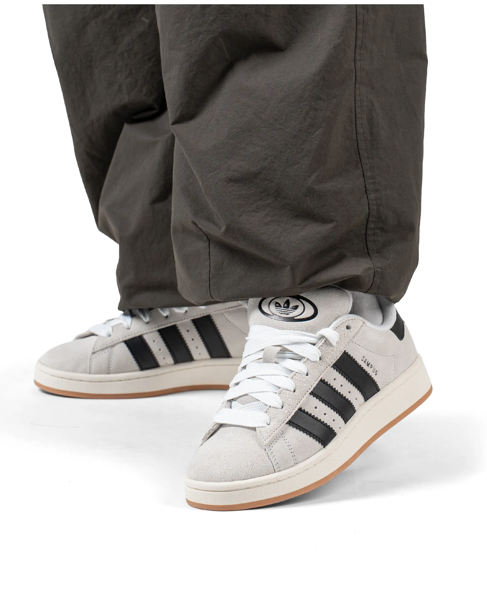 Adidas Campus 00s Crystal White Core Black Anti - skid