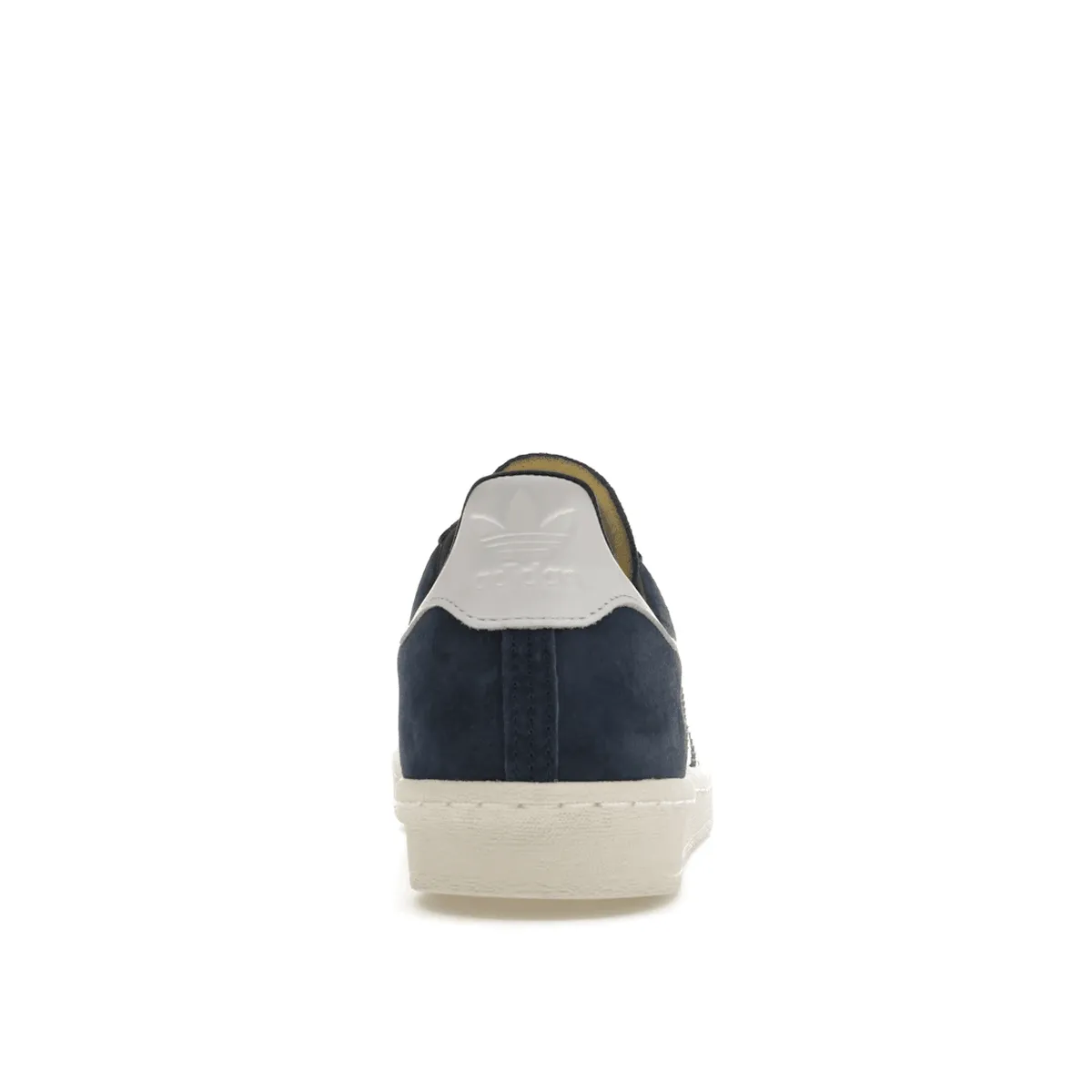 Adidas Campus 80s Collegiate Navy Cloud White Cushioned Sole