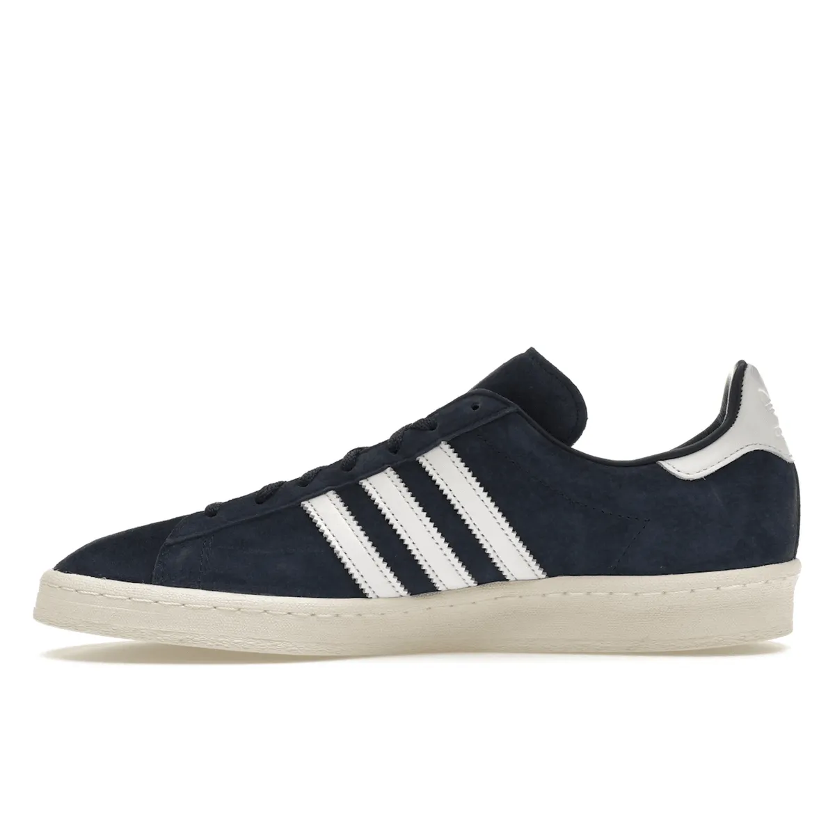Adidas Campus 80s Collegiate Navy Cloud White Cushioned Sole