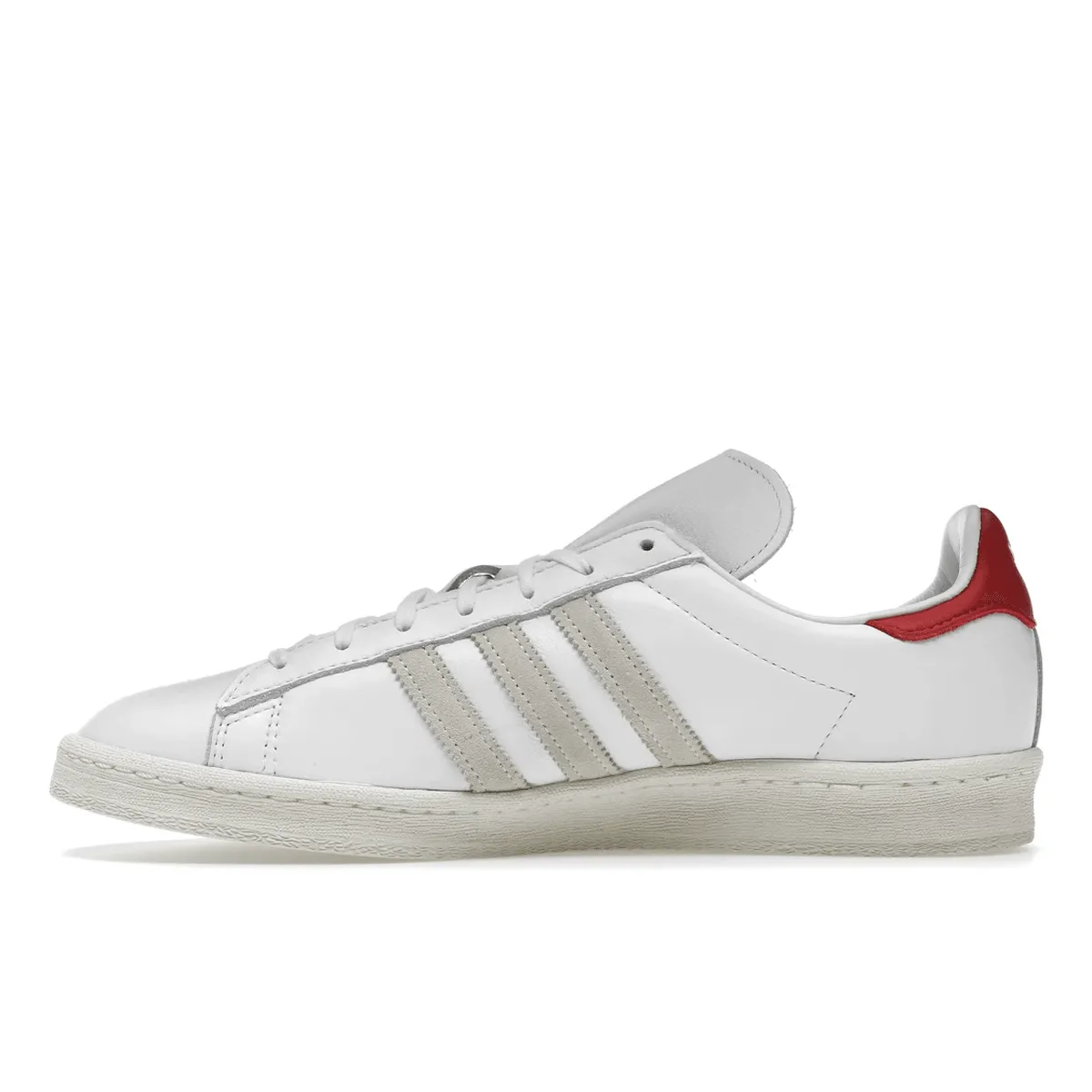 Adidas Campus 80s Kith Classics White Red Travel Step Glide-Out
