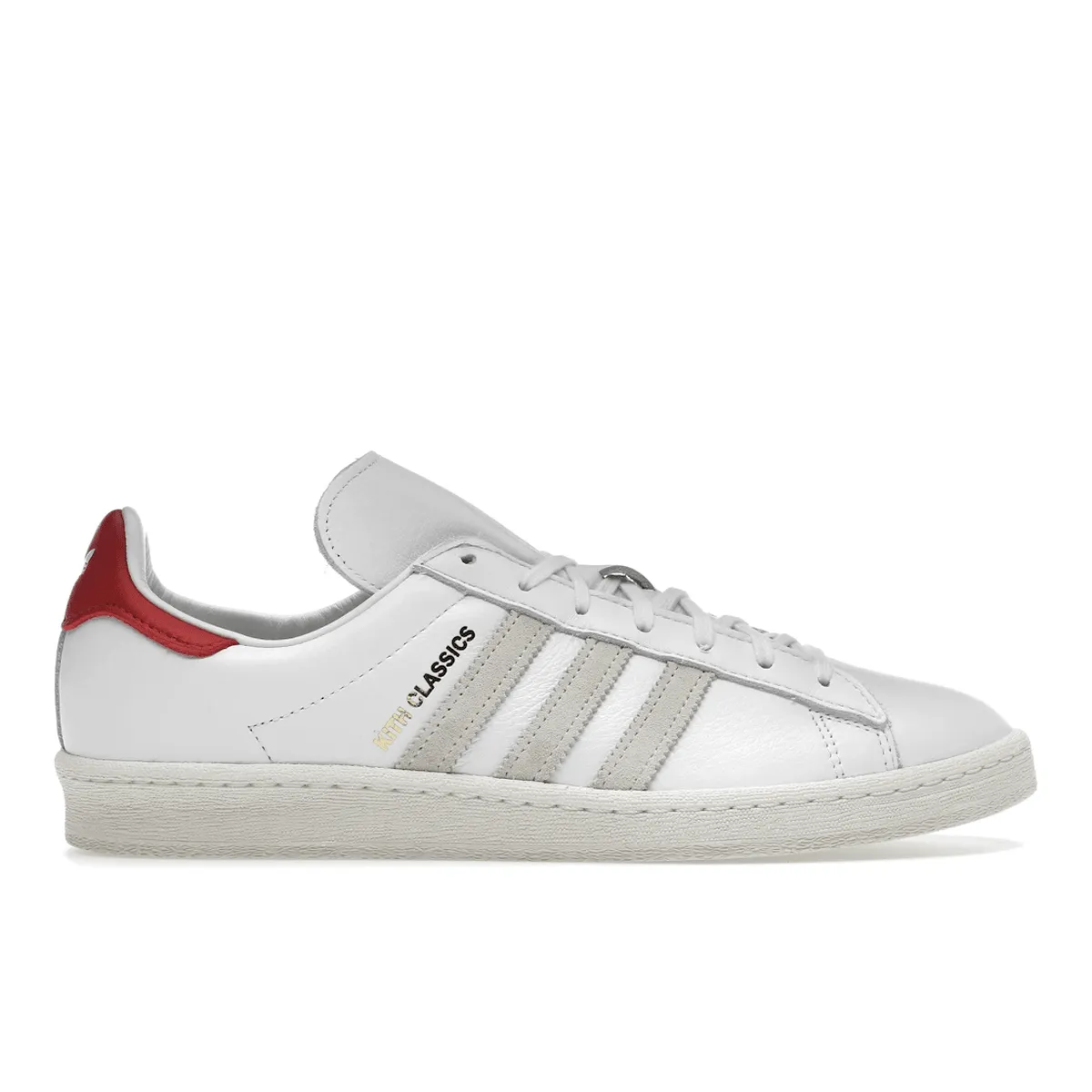 Adidas Campus 80s Kith Classics White Red Fog Step Field Jog