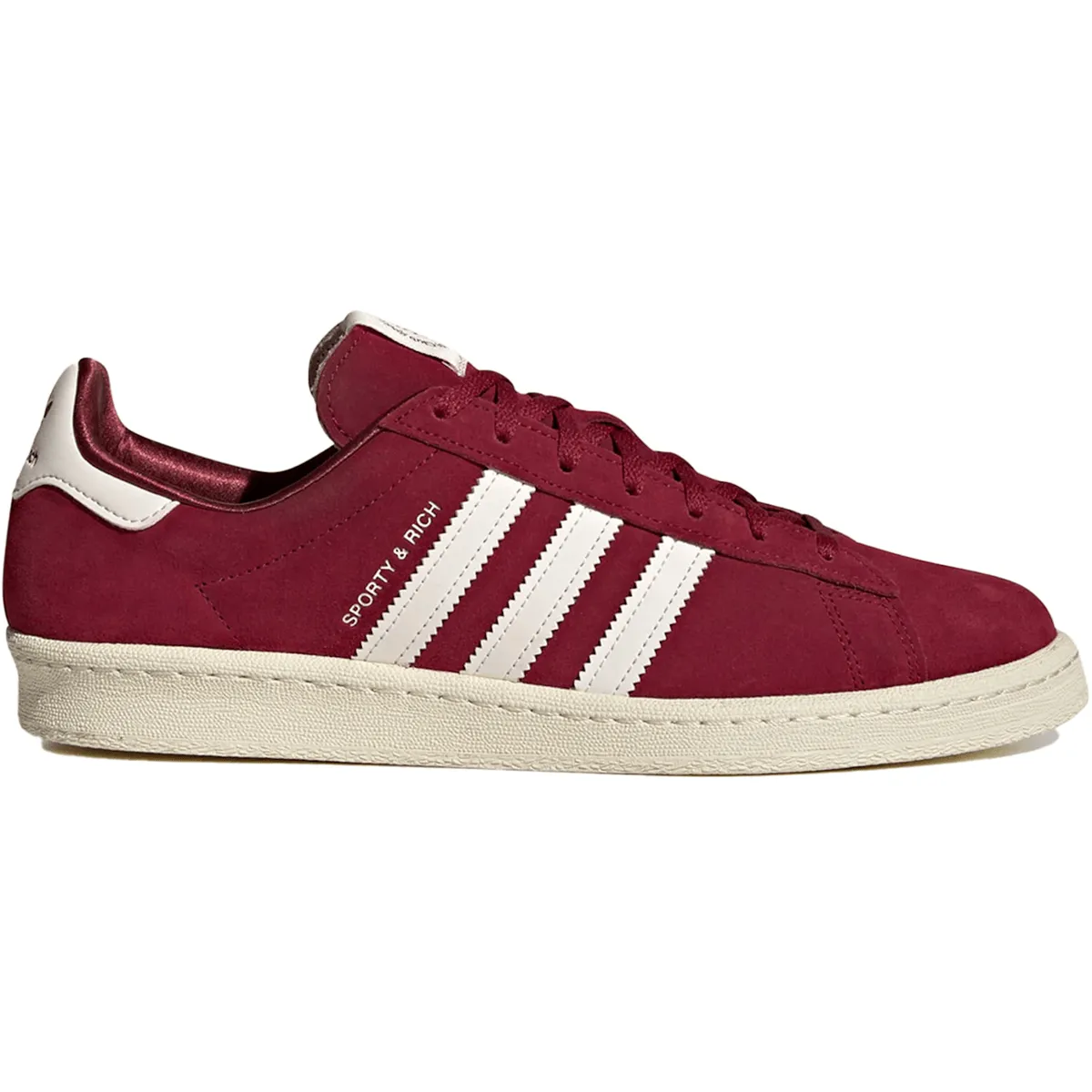 Adidas Campus 80s Sporty & Rich Merlot Cream Smooth Ease