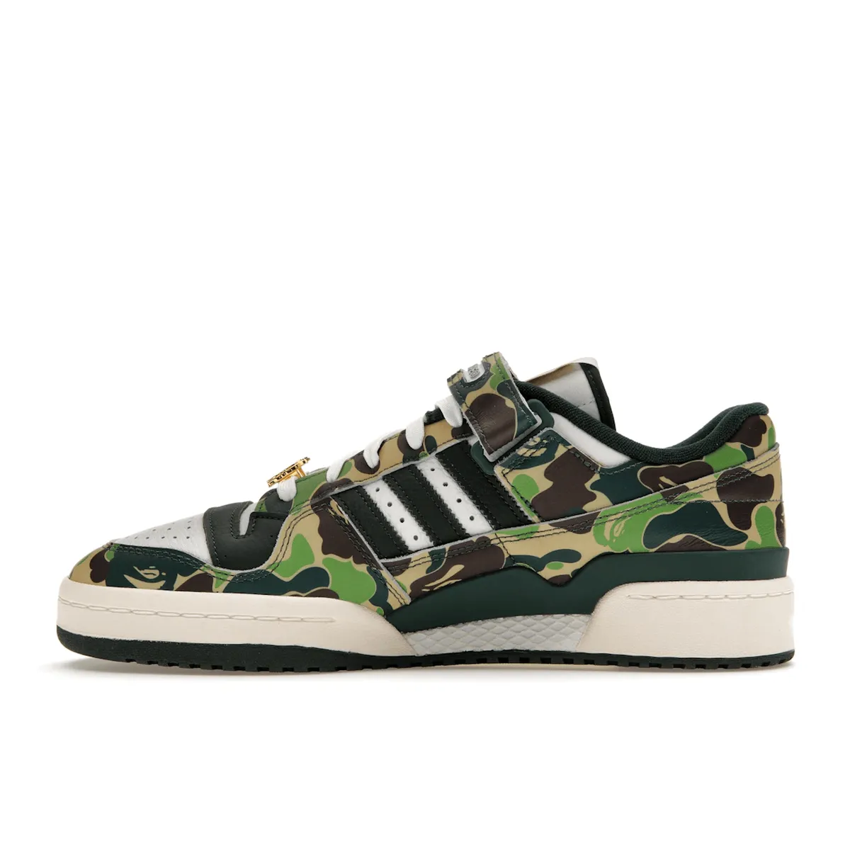 Adidas Forum 84 Low Bape 30th Anniversary Green Camo Gloss-Touch
