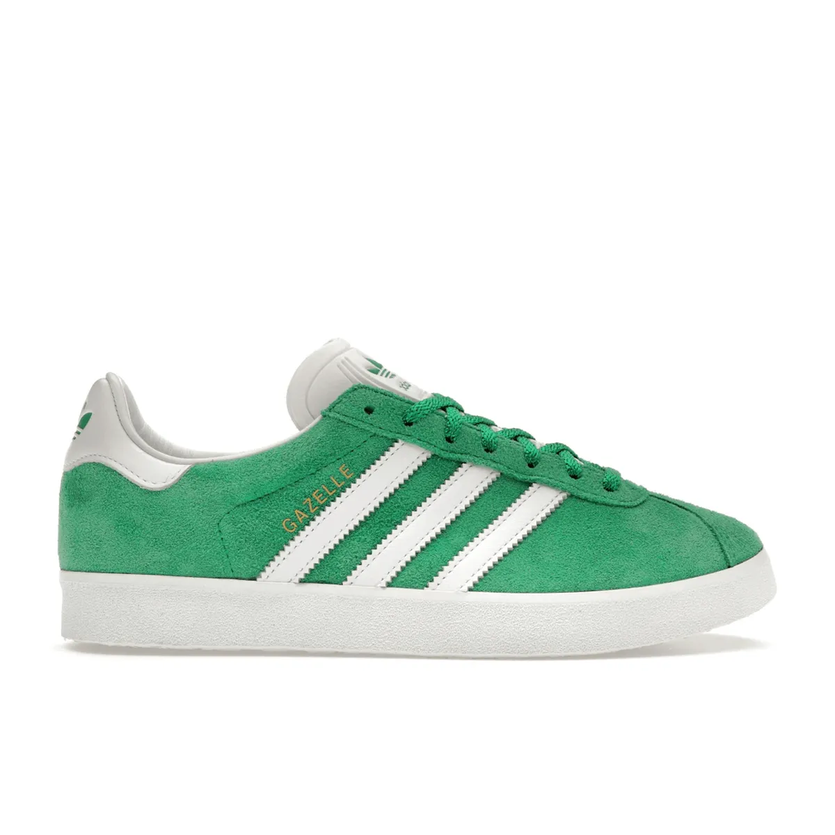 Adidas Gazelle 85 Green White Gold Metallic Outdoor Style