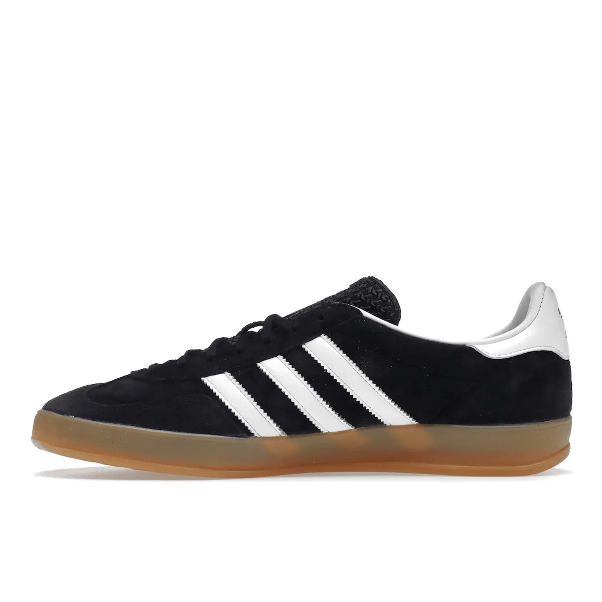 Adidas Gazelle Black White Gum Heel Stability