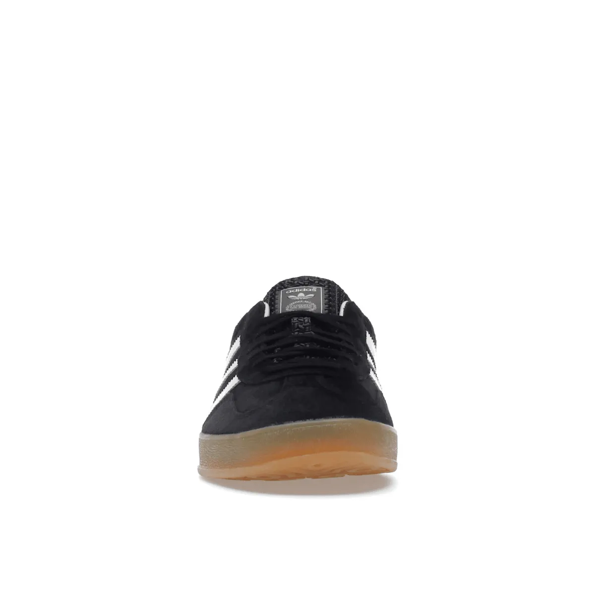 Adidas Gazelle Black White Gum Heel Stability