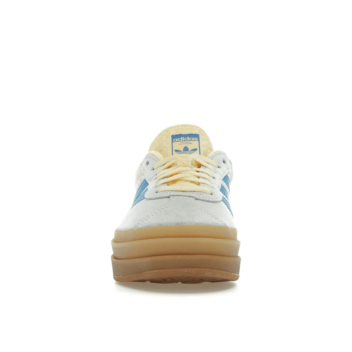 Adidas Gazelle Bold Almost Blue Yellow All-Purpose Step