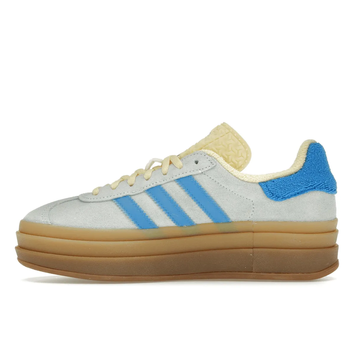Adidas Gazelle Bold Almost Blue Yellow All-Purpose Step