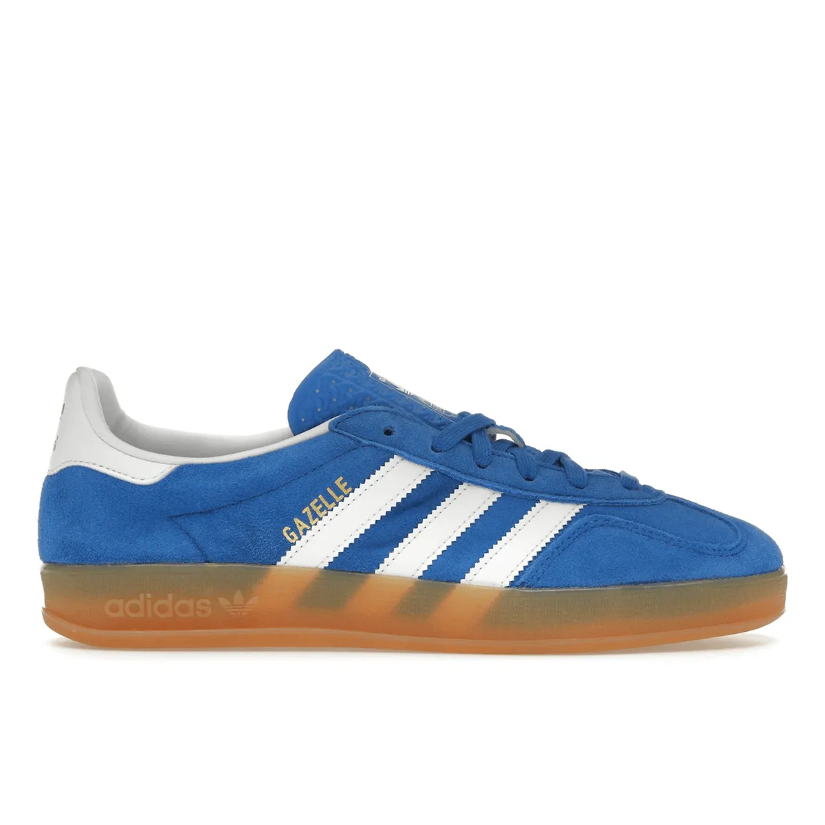 Adidas Gazelle Indoor Blue Bird Cloud White Slip-Resistant Shoes