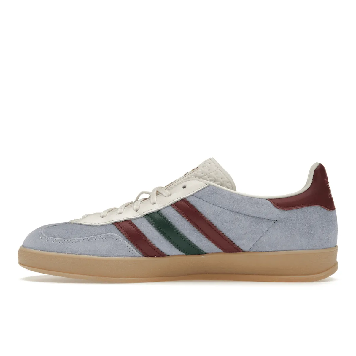 Adidas Gazelle Indoor Blue Dawn Collegiate Burgundy Modern Style