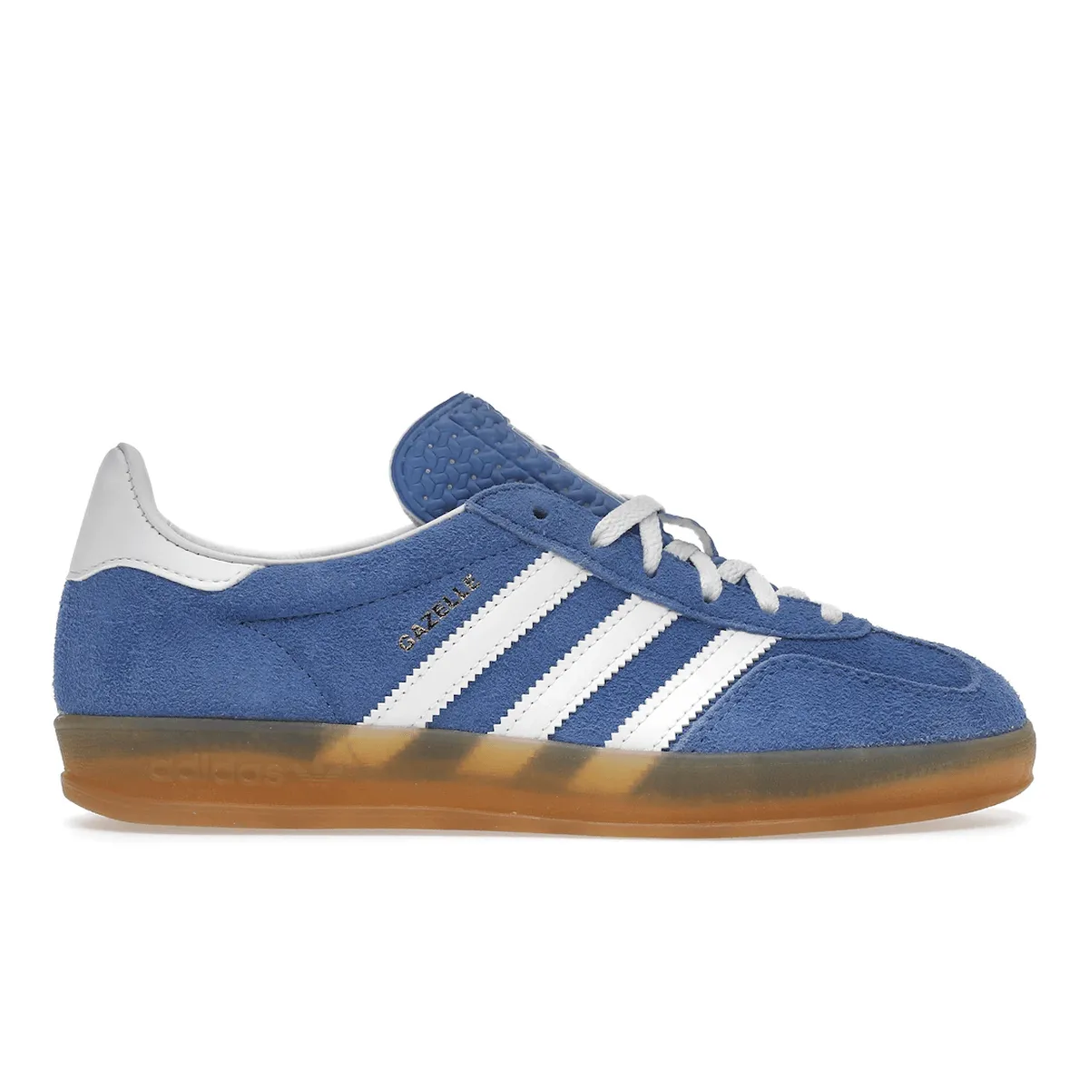 Adidas Gazelle Indoor Blue Fusion Gum Quilt Warm