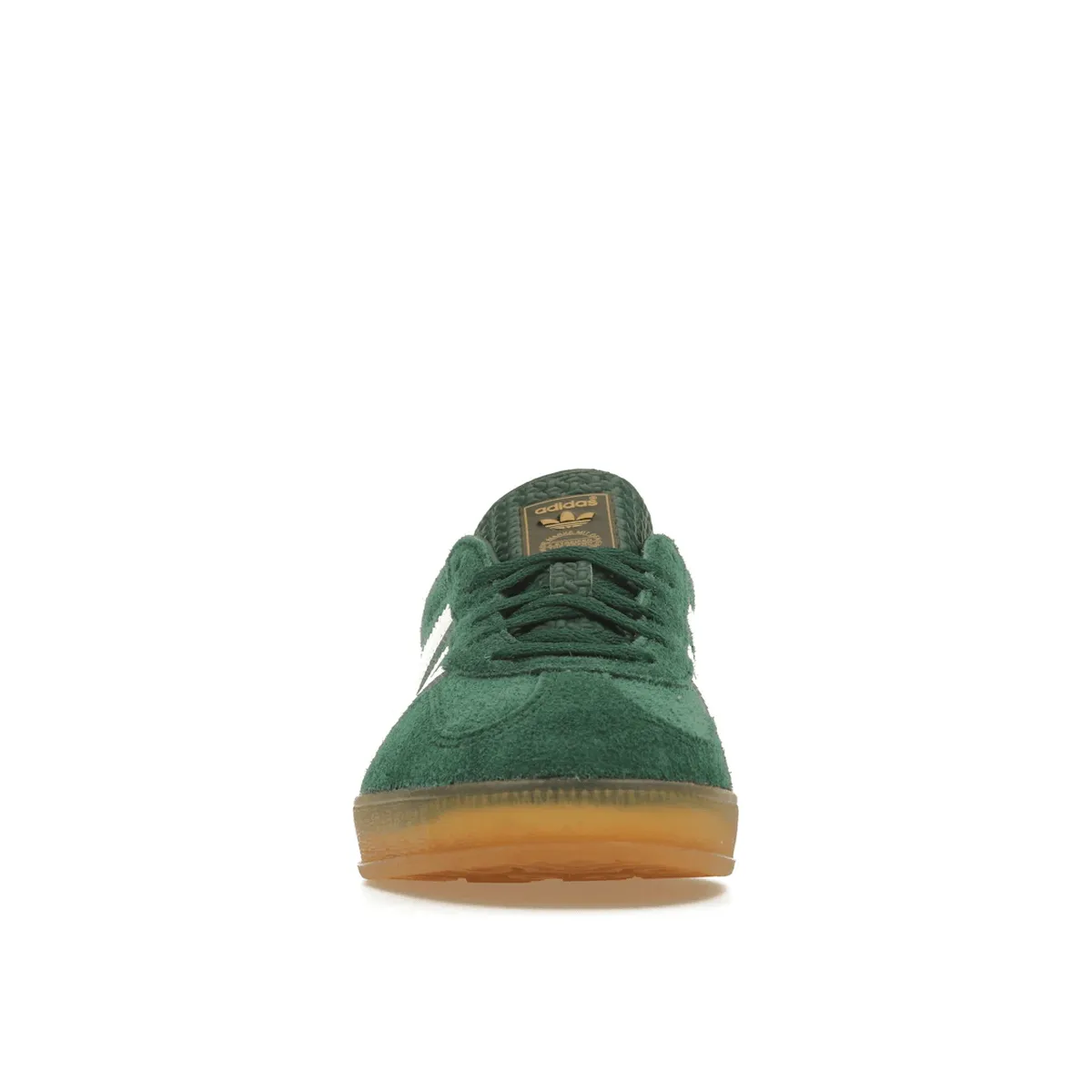 Adidas Gazelle Indoor Collegiate Green Lucid Pink Canvas Upper