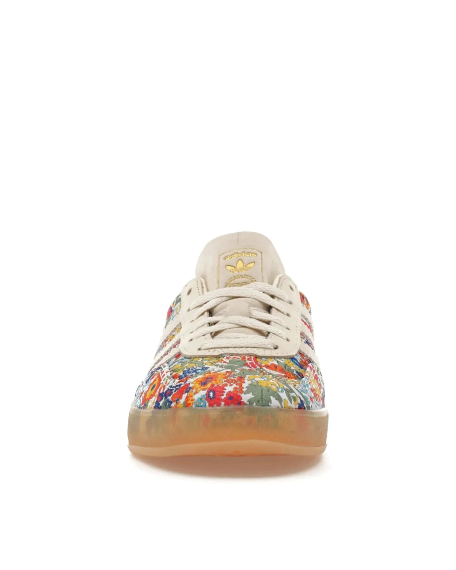 Adidas Gazelle Indoor Liberty London Floral Embroidery Daily Activity Concept