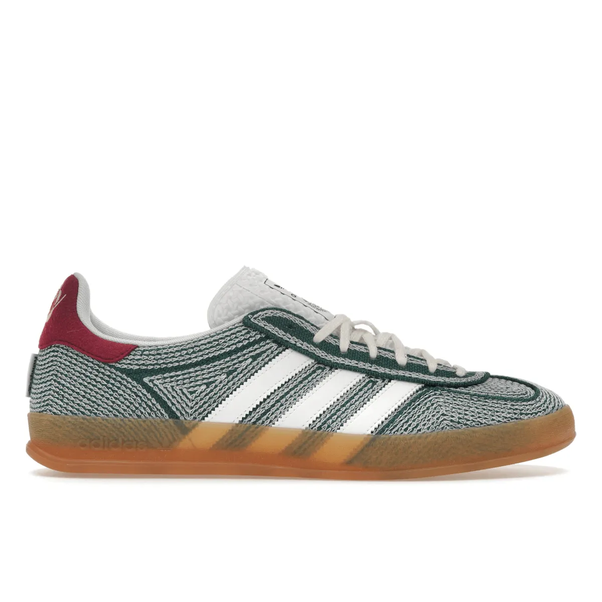 Adidas Gazelle Indoor Sean Wotherspoon Hemp Green Breathable Upper Material Design Concept