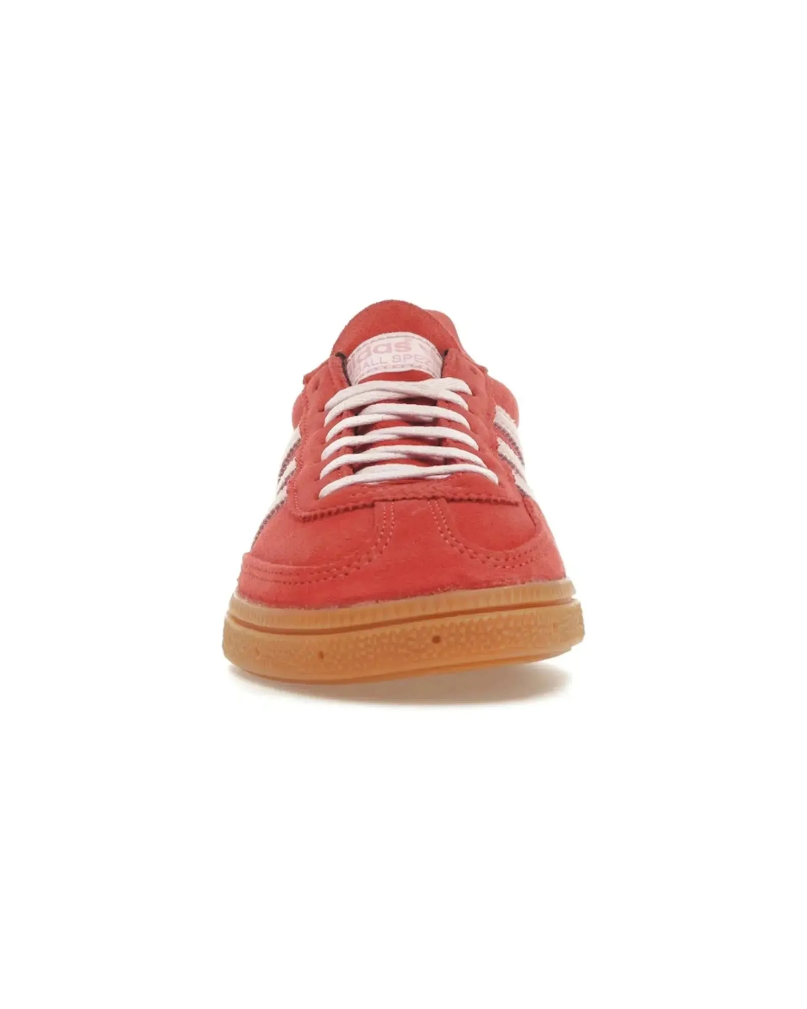 Adidas Handball Spezial Bright Red Clear Pink Sleek upper