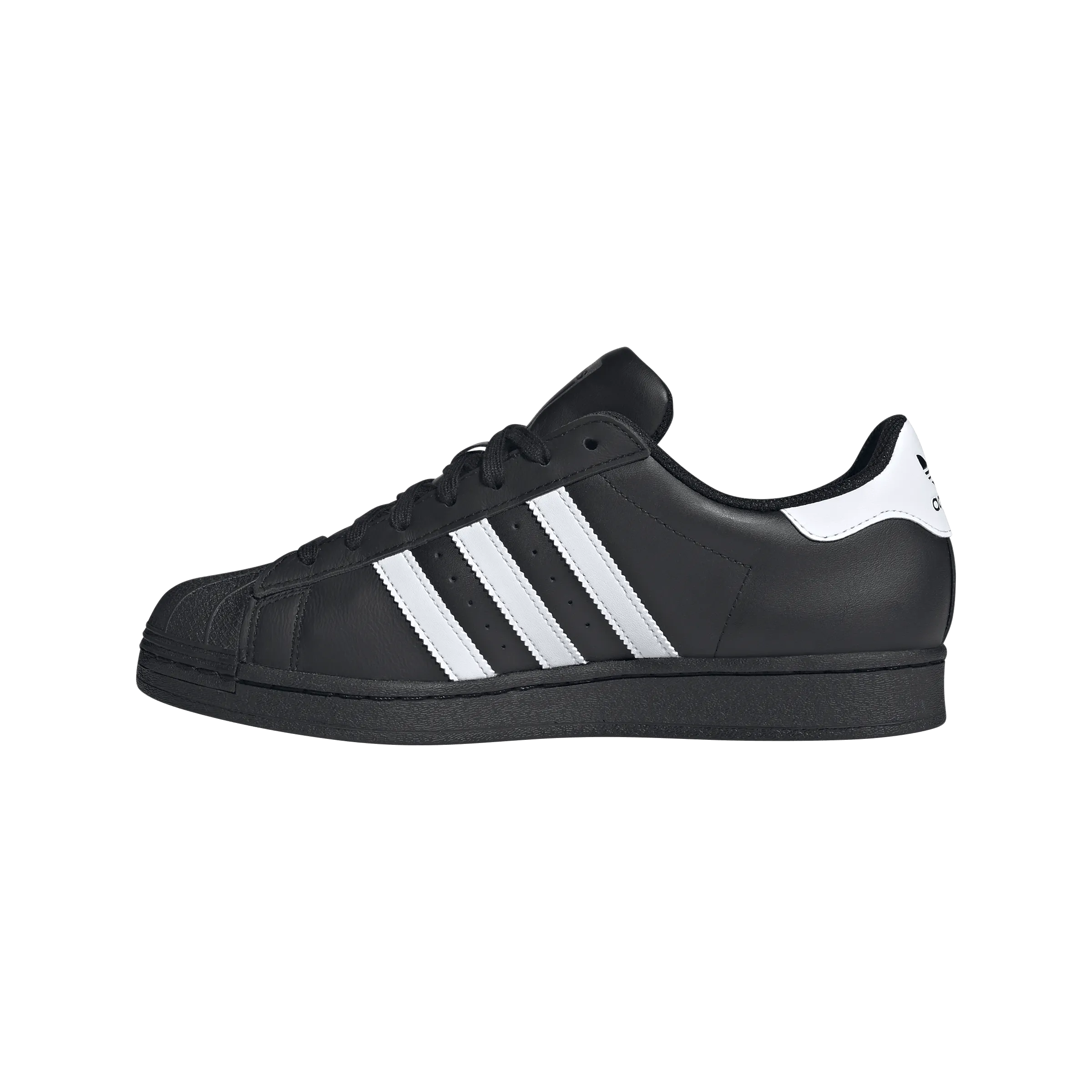 Flexible Sole Coastal vibe ADIDAS Originals Superstar Men's Sneakers Core Black / Cloud White / Gold