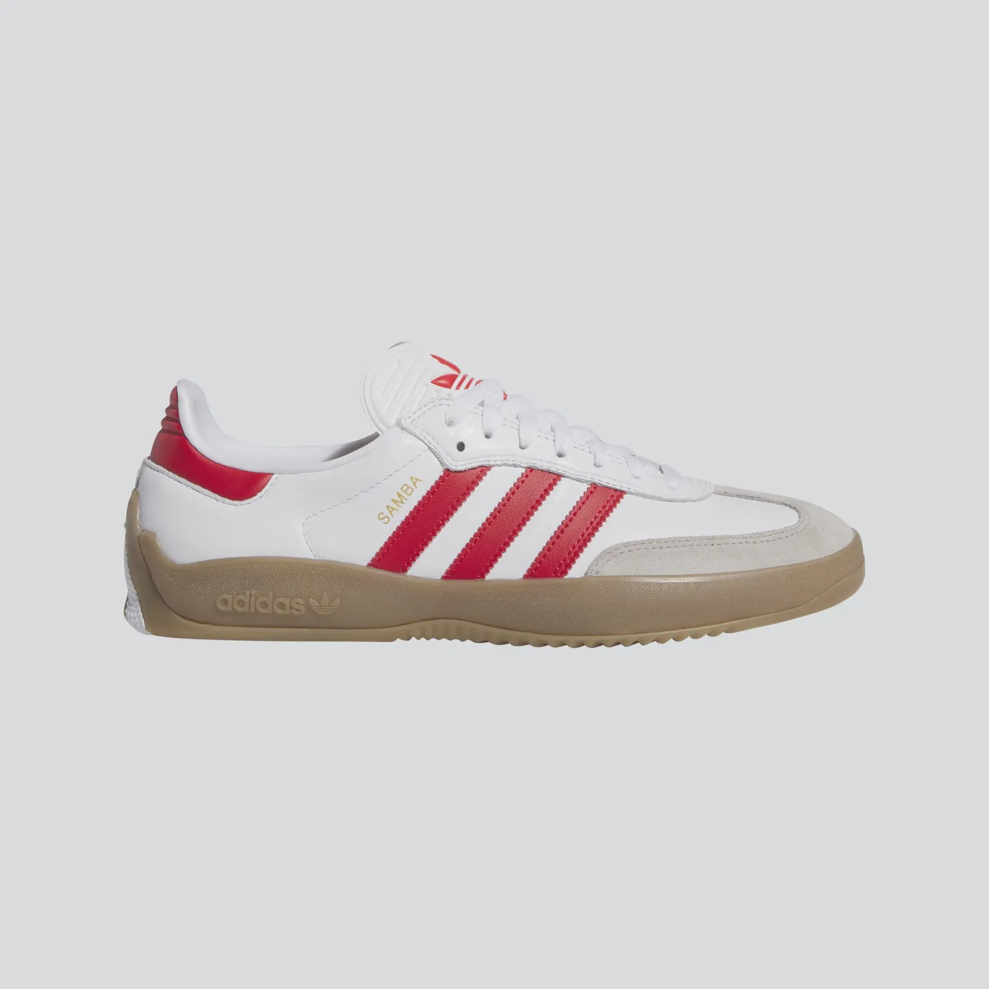 Adidas Puig Samba Shoe - White/Better Scarlet/Gum Exclusive Design