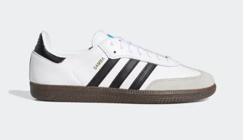 Sleek Ease Outdoor Adventure Adidas Samba ADV Shoe - White/Black/Gum