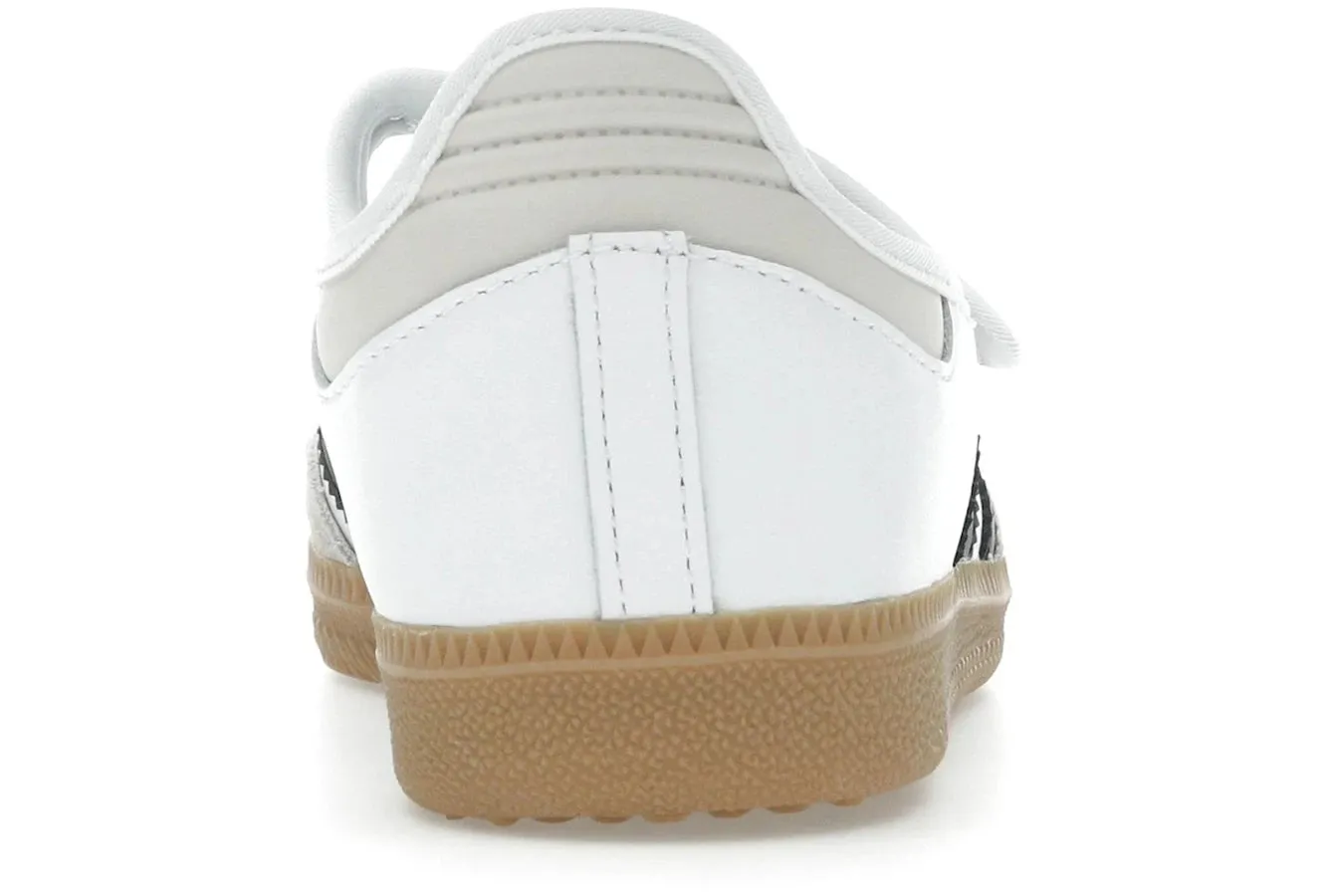 Adidas Samba Jane White Black Gum Flex Fit