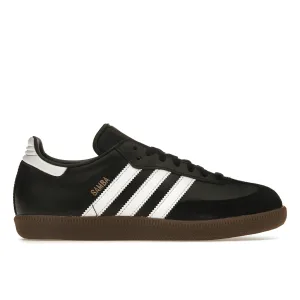 Adidas Samba Leather Black White Fashion Edge