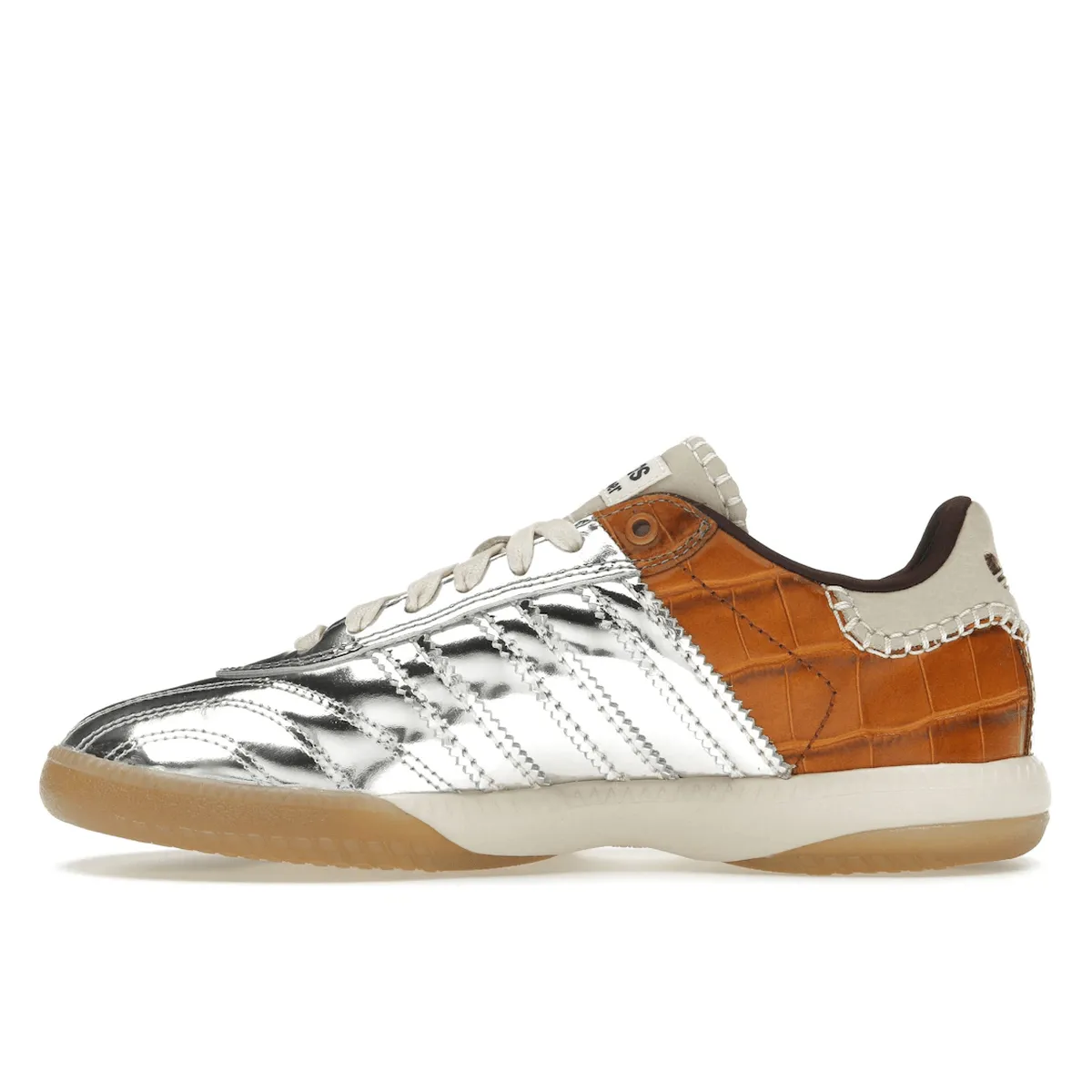 Adidas Samba Millennium Wales Bonner Silver Metallic Yellow Croc Quick Step Max