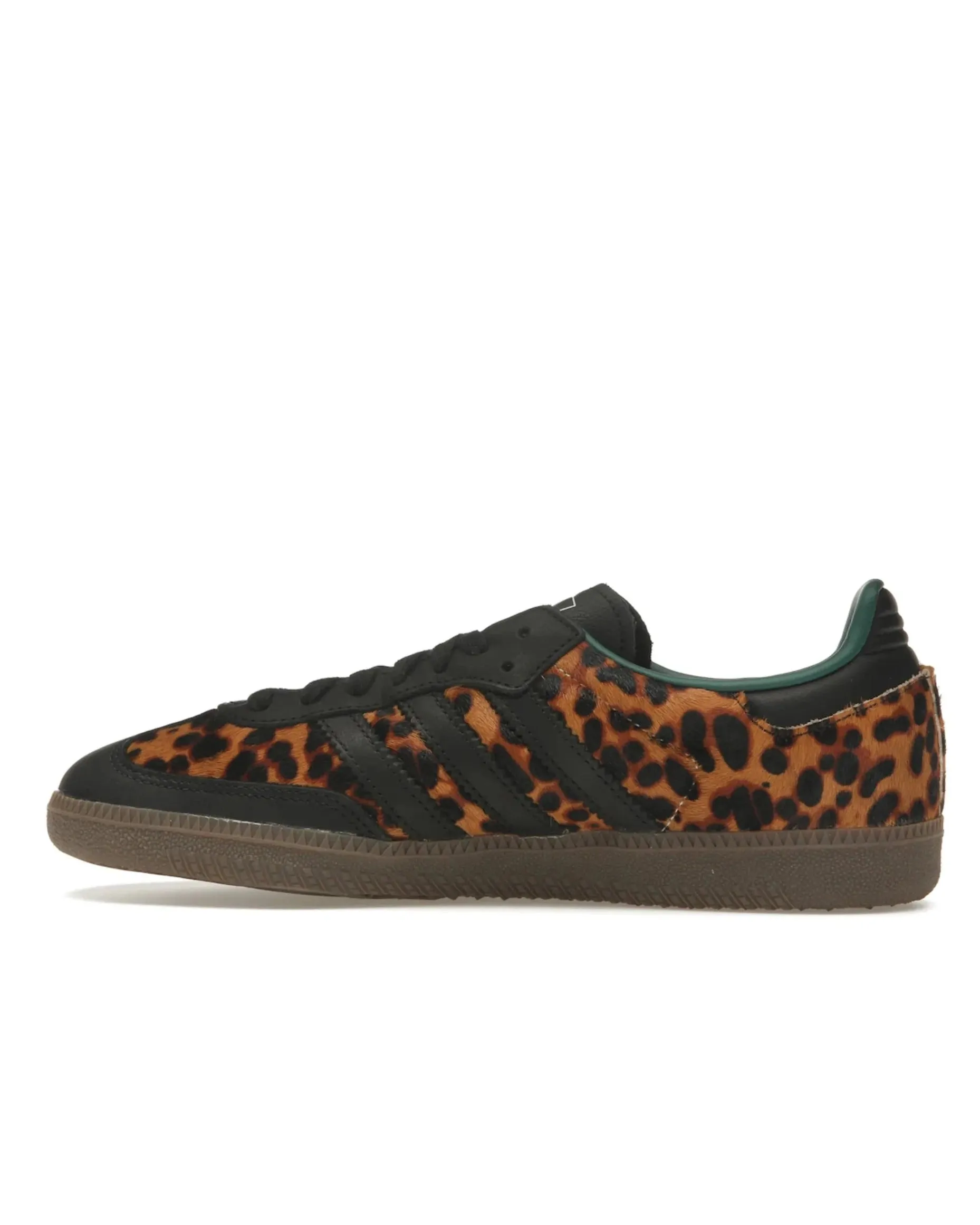 Adidas Samba OG Black Green Leopard Long Wear