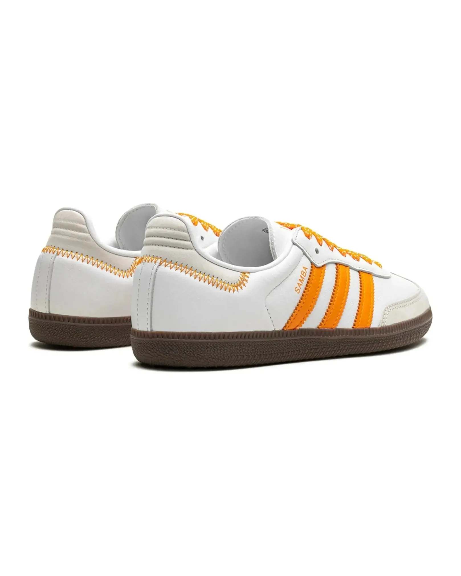 Adidas Samba OG Cloud White Orange Active Step