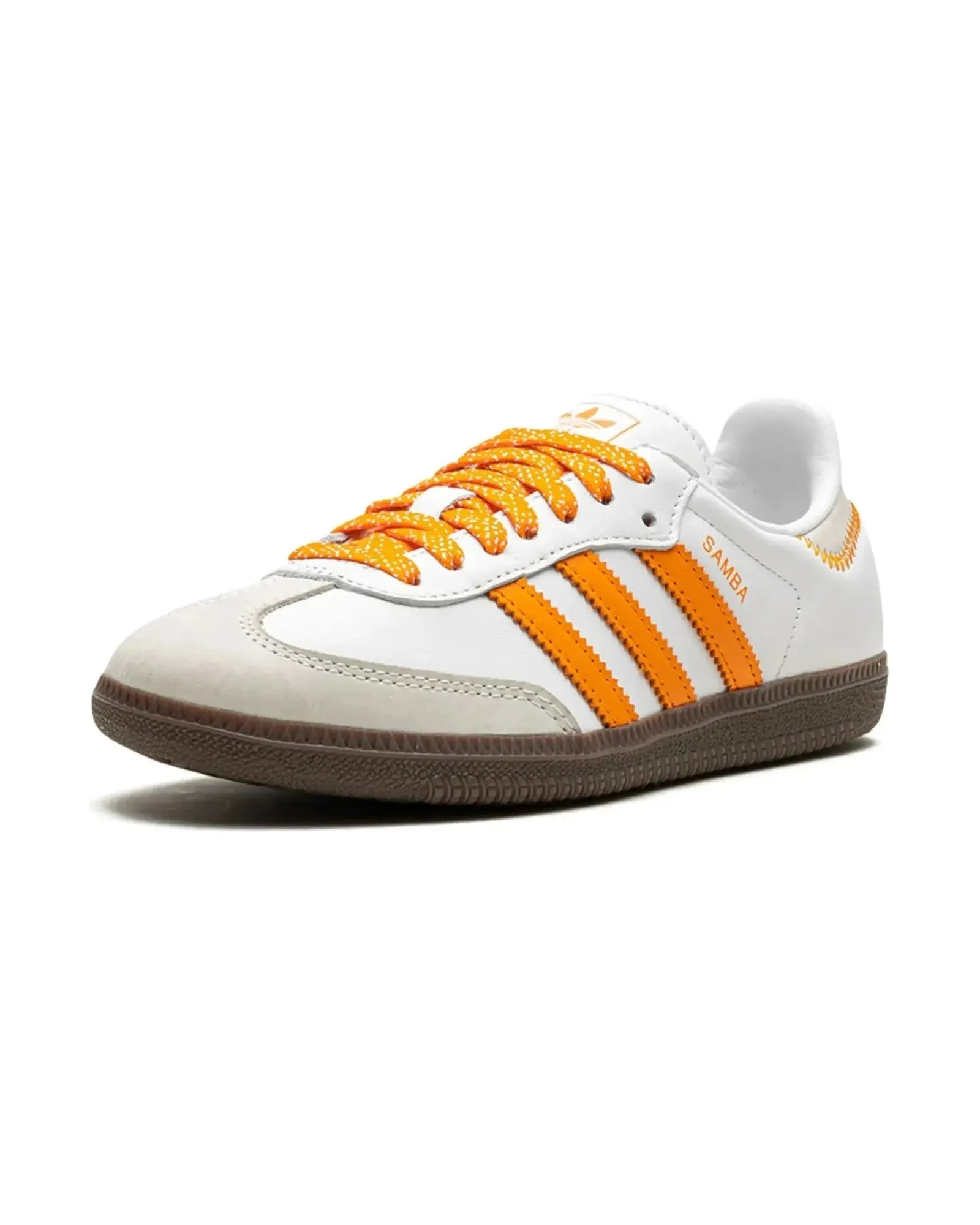 Adidas Samba OG Cloud White Orange Active Step