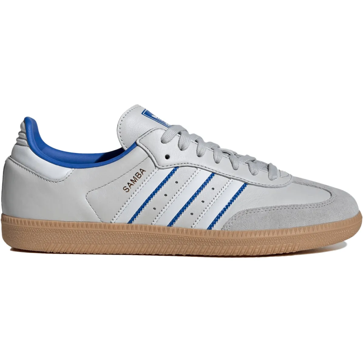 Adidas Samba OG Grey One Blue Soft Collar