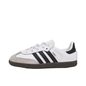 Cold Tone Ventilated Design Adidas Samba OG Kids' Unisex Sneakers Cloud White / Core Black / Gum