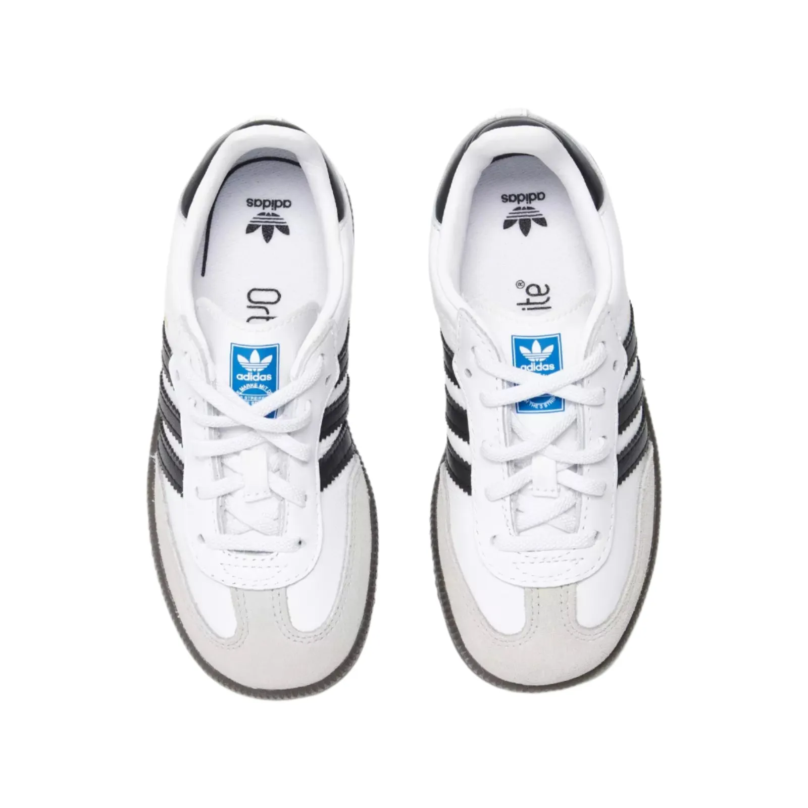 Adidas Samba OG Kids' Unisex Sneakers Cloud White / Core Black / Gum Comfort-Pad