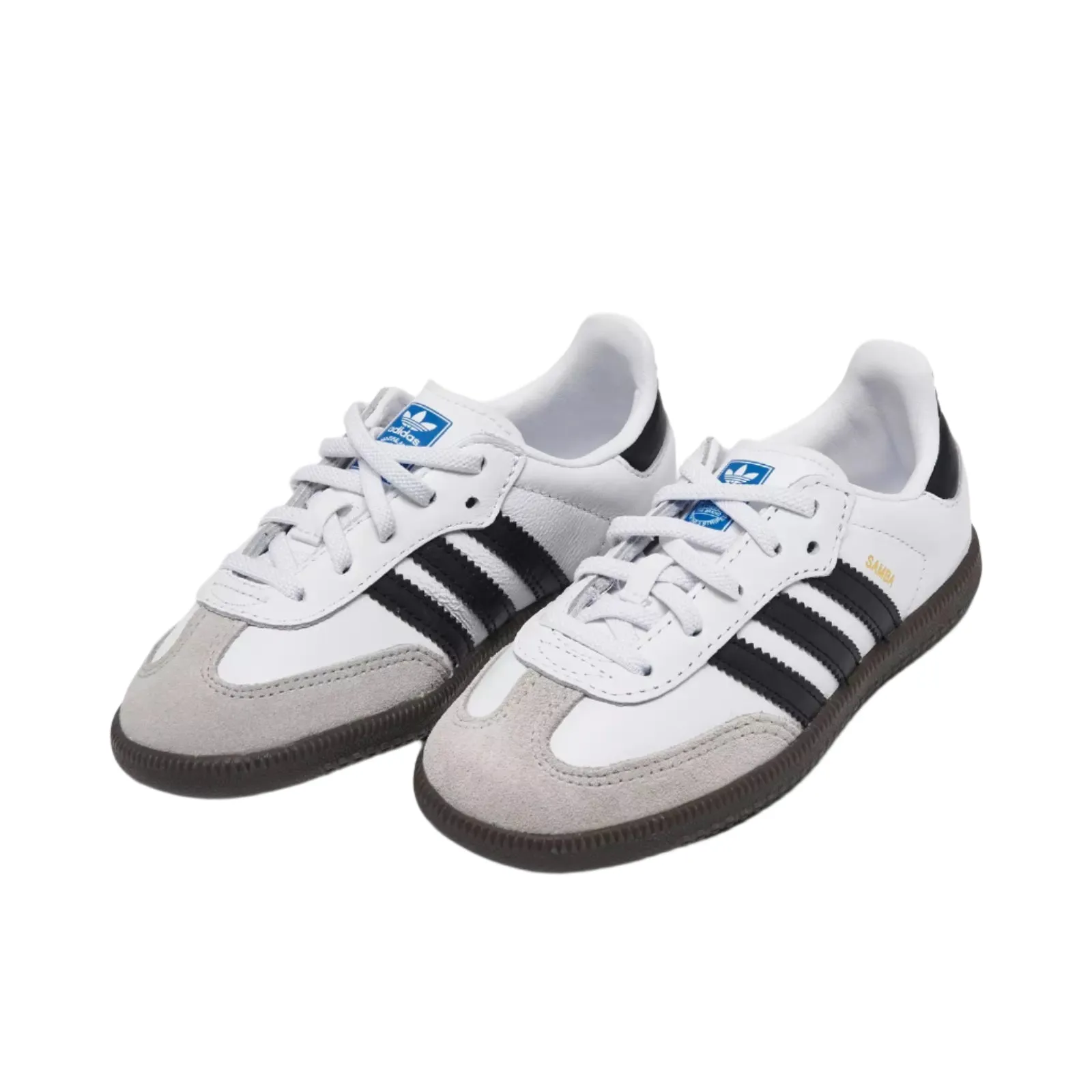 Adidas Samba OG Kids' Unisex Sneakers Cloud White / Core Black / Gum Comfort-Pad