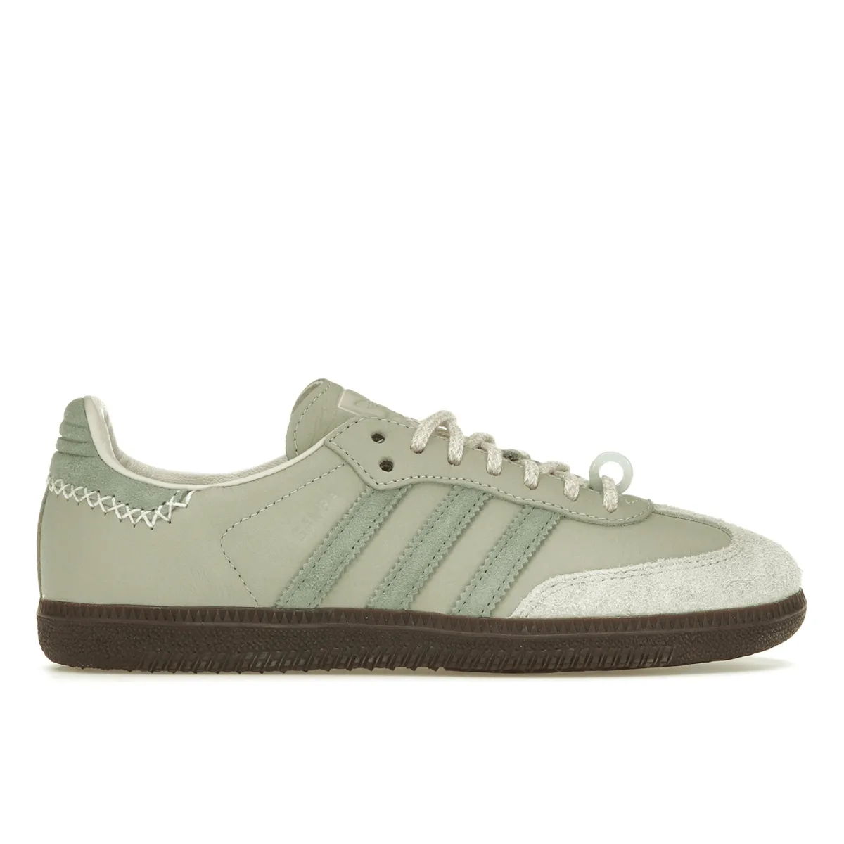 Street Ride Durable Construction Adidas Samba OG Maha Half Green