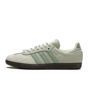 Unisex style Adidas Samba OG Maha Half Green