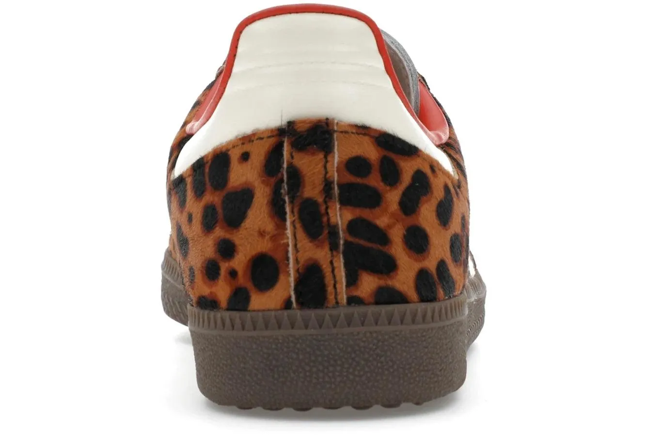 Adidas Samba OG Preloved Red Leopard Grip Rush