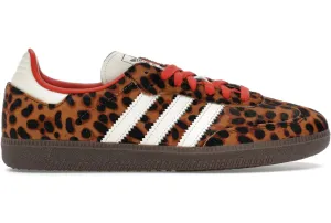 Adidas Samba OG Preloved Red Leopard Quick Response