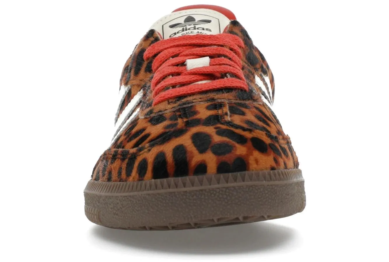Adidas Samba OG Preloved Red Leopard Grip Rush