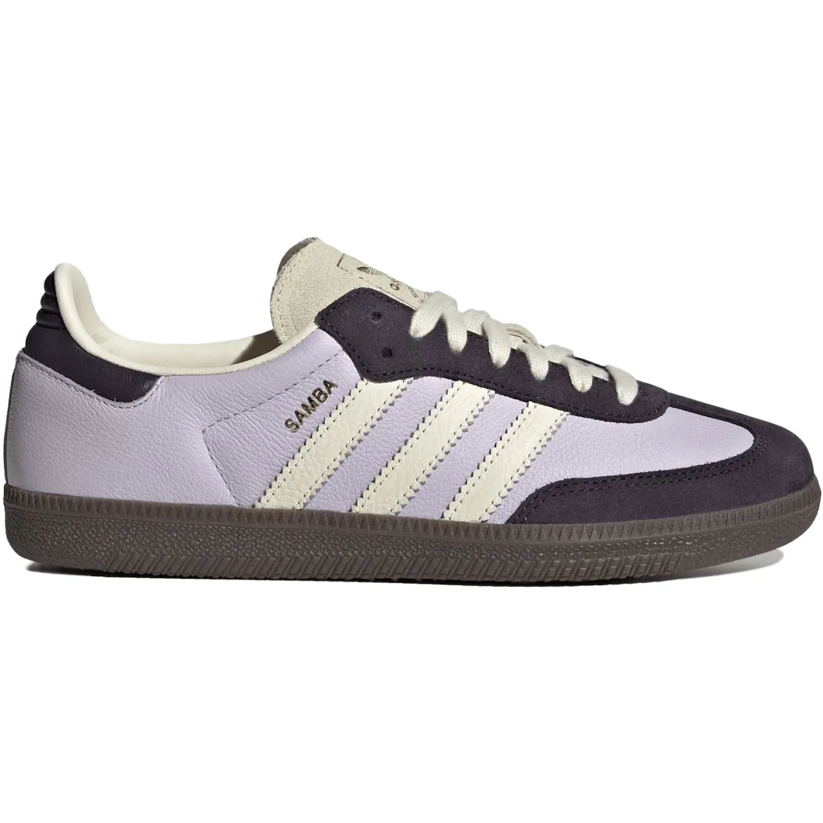 Adidas Samba OG Silver Dawn Aurora Black Shock Absorb